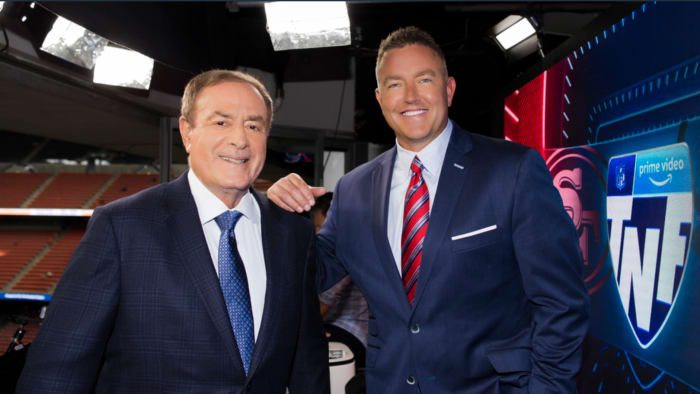 Thursday Night Football’s Al Michaels and Kirk Herbstreit